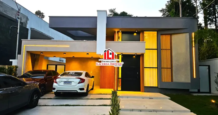 Alphaville 4 casa térrea venda ponta negra casa mobiliada aceita financiamento