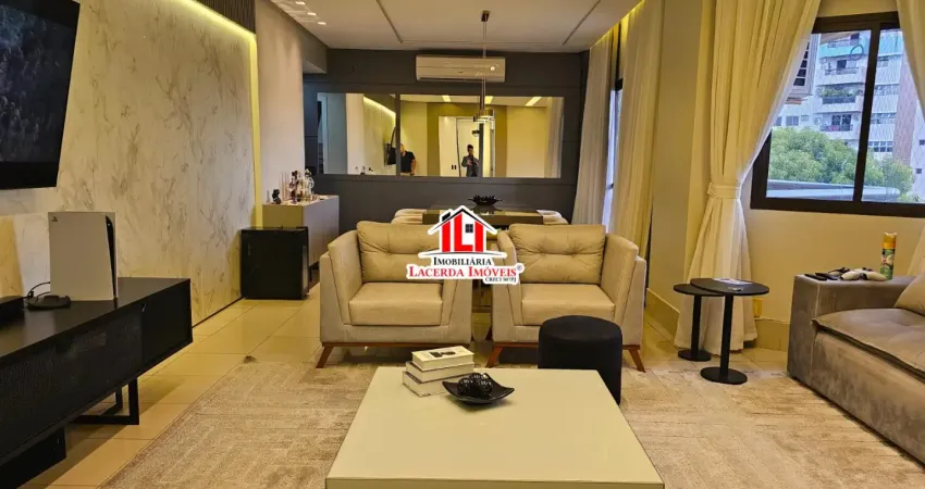 Saint laurent mobiliado parque dez 169 metros 3 suítes 2 vagas de garagem