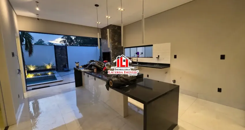 Alphaville 4 casa térrea com 3 suítes energia solar piscina com cascata e espaço gourmet