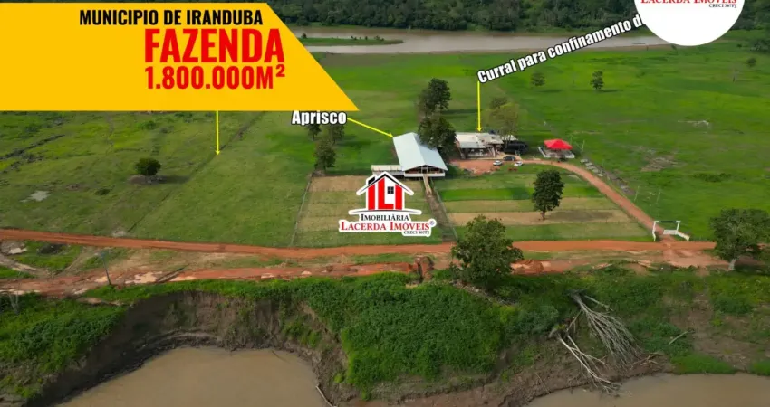 Fazenda iranduba na várzea de iranduba 1.800.000m² na várzea