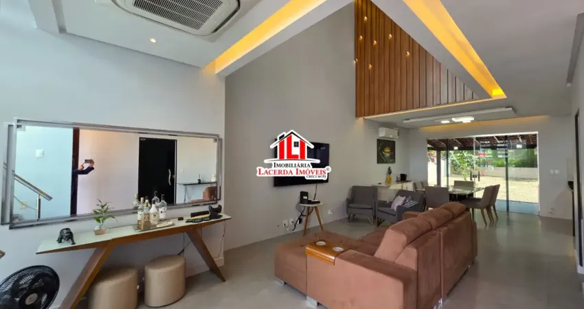 Reserva do parque 100% mobiliada 3 suítes + 1 quarto locação com energia solar