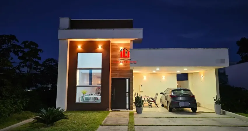 Quinta das marinas casa térrea pé direito alto na sala espaço gourmet