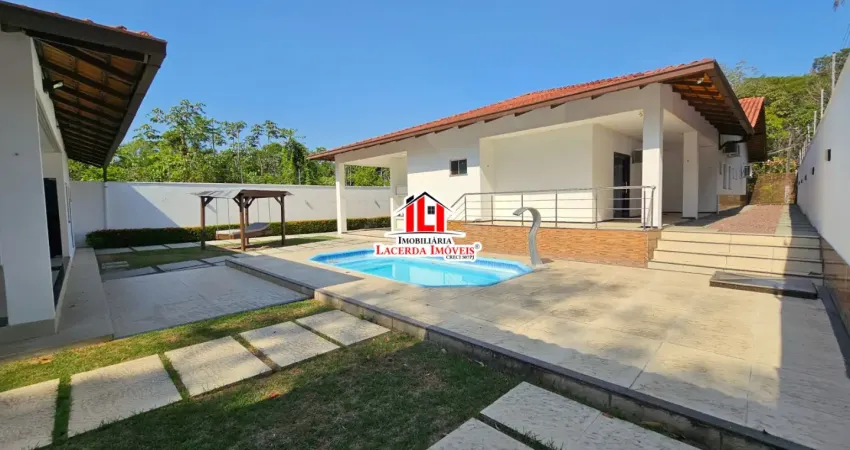 Praia dos passarinhos casa térrea 95% mobiliada com edícula piscina