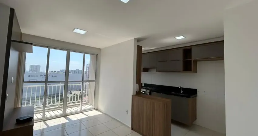 Estilo ponta negra 50m² aluguel semimobiliado próximo ao shopping