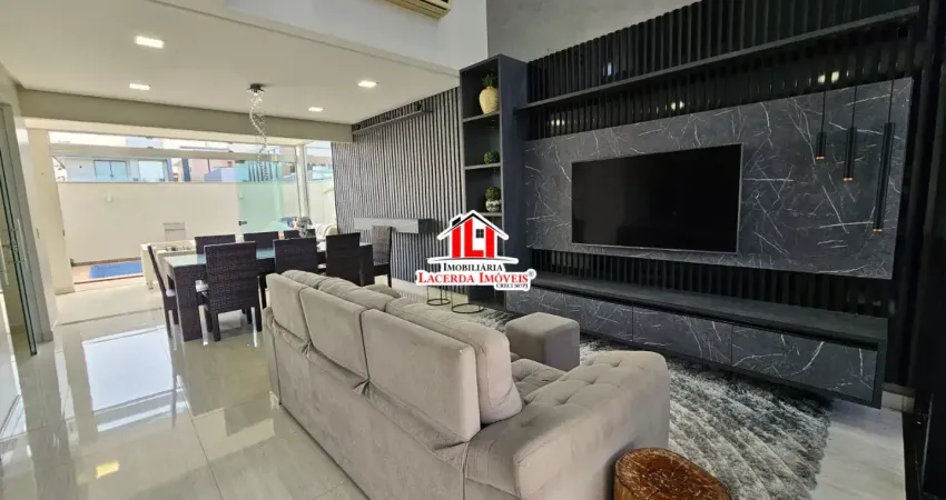 Passaredo locação e venda mobiliada 3 suítes espaço gourmet e piscina!