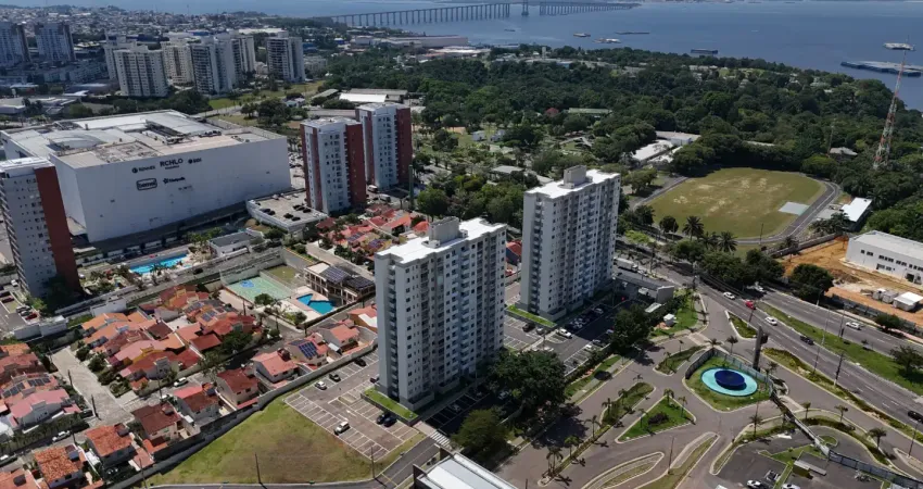 Estilo ponta negra 50m² aluguel semimobiliado localização privilegiada!
