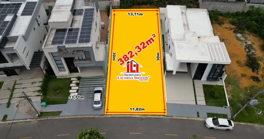 Alphaville Manaus 4 lote 382m² Lote plano e Limpo Aceita financiamento lote + obra!