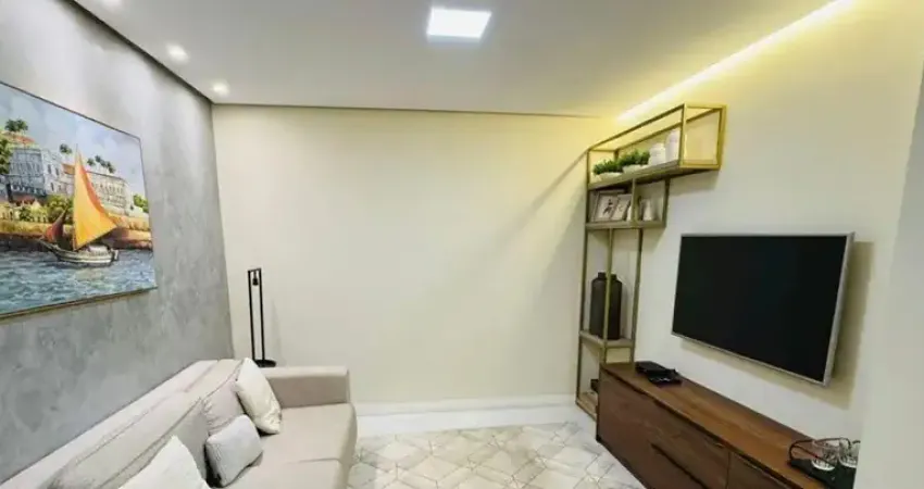 Flat mobiliado com 2 quartos à venda em ponta negra com 56m² na avenida praia de ponta negra