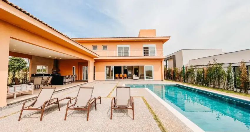 Casa com 5 dormitórios à venda, 448 m² por r$ 5.300.000,00 - condomínio fazenda alvorada - porto feliz/sp