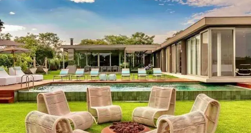 Casa com 5 dormitórios à venda, 500 m² por r$ 18.000.000,00 - condomínio fazenda boa vista - porto feliz/sp