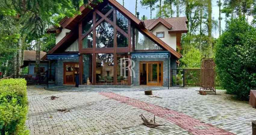 Casa em condomínio fechado com 3 quartos à venda no Alto do Capivari, Campos do Jordão 