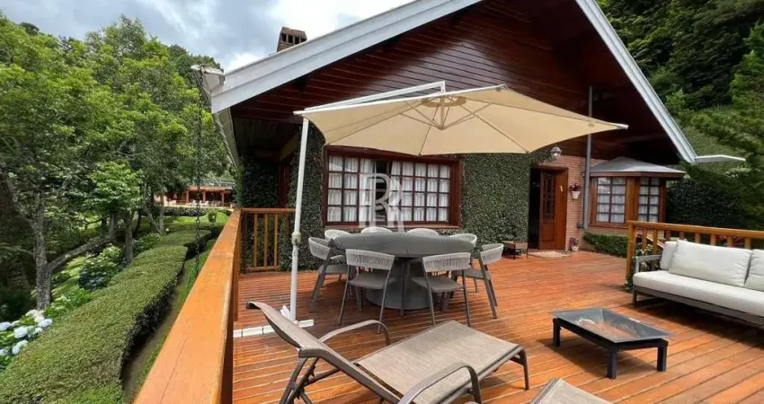 Casa em condomínio fechado com 5 quartos à venda no Capivari, Campos do Jordão 