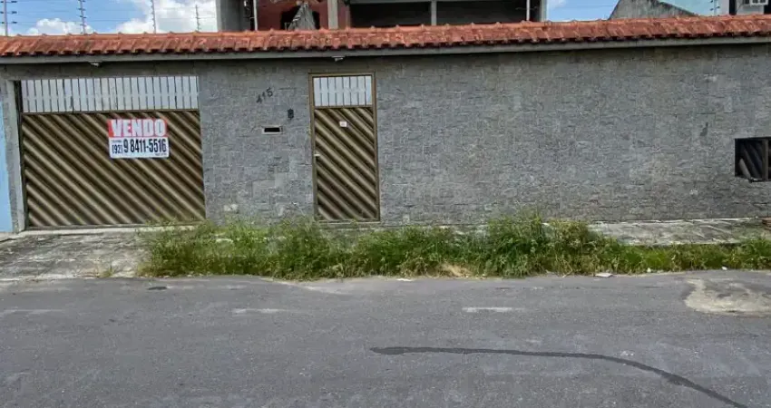 Casa a venda em flores - faça seu projeto nela parte estrutural pronta - 300 metros quadrador - flores conjunto duque de caxias