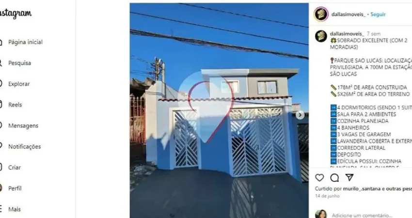 Casa à venda, parque são lucas, são paulo, sp- aceita permuta praia grande