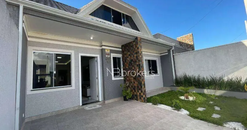 Casa com 3 dormitórios à venda, 163 m² por r$ 794.900,00 - eucaliptos - fazenda rio grande/pr