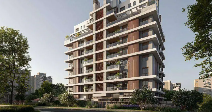 3 DORMITÓRIOS COM 107m² EM UM DOS ENDEREÇOS MAIS VALORIZADOS DE CURITIBA!