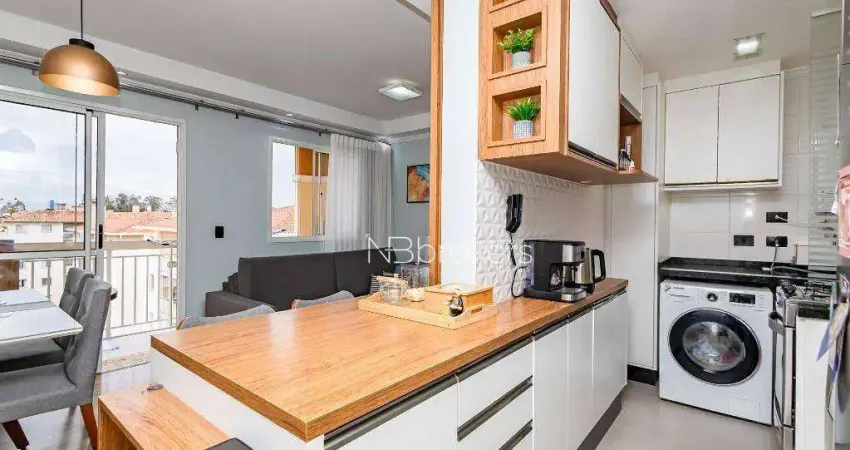 Apartamento à venda, 70 m² por r$ 529.000,00 - capão raso - curitiba/pr
