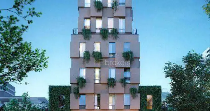 Apartamento com 1 dormitório à venda, 18 m² por R$ 252.350,00 - São Francisco - Curitiba/PR