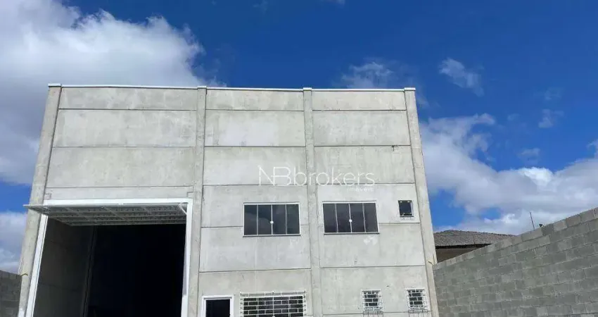 Barracão para alugar, 485 m² por r$ 13.500,00/mês - boqueirão - curitiba/pr