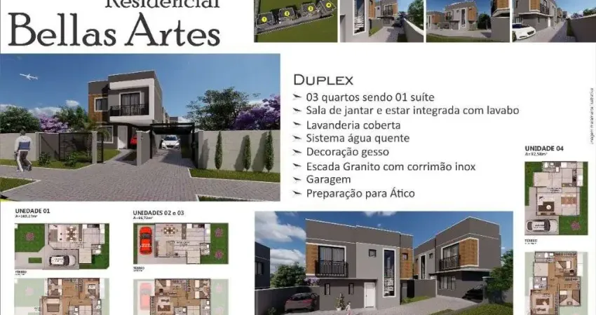 Casa em condomínio fechado com 3 quartos à venda na Rua Arthur Ramos, 1474, Atuba, Curitiba