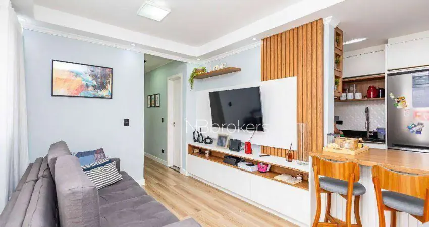 Apartamento à venda, 70 m² por r$ 529.000,00 - capão raso - curitiba/pr