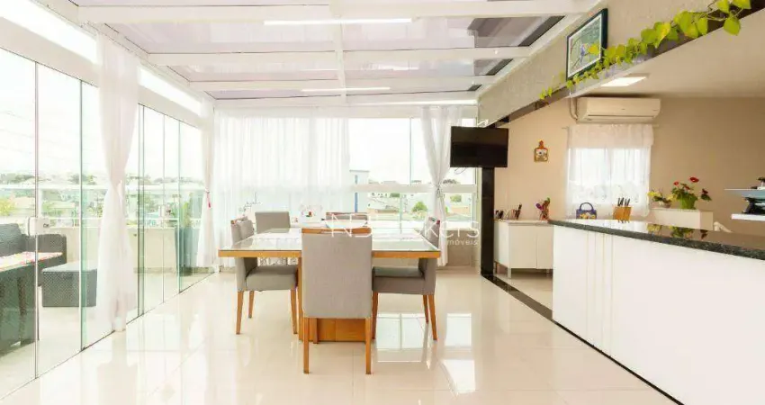 Cobertura moderna e iluminada com terraço privativo e 2 vagas!