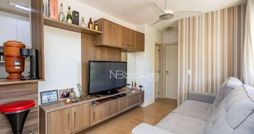 Apartamento com 2 dormitórios à venda, 57 m² por r$ 379.000,00 - capão raso - curitiba/pr