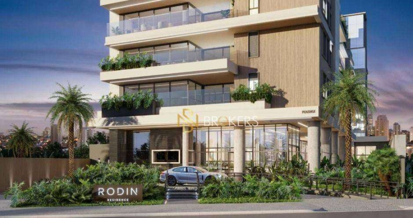 RODIN RESIDENCE: LOCALIZAÇÃO PRIVILEGIADA, ACABAMENTO DE ALTO PADRÃO!