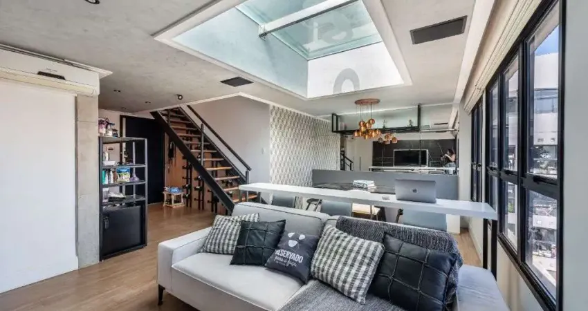 Cobertura de luxo na Vila Suzana, São Paulo-SP: 1 quarto, 1 suíte, 2 salas, 3 banheiros, 3 vagas de garagem, 140m² de área.