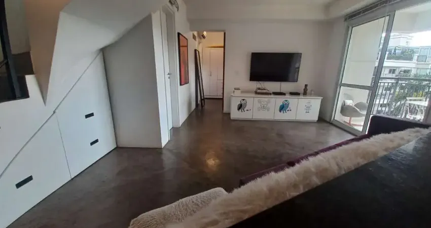 Cobertura à venda em São Paulo-SP, bairro Jardim Leonor: 1 quarto, 1 suíte, 3 salas, 2 banheiros, 2 vagas, 111m². Imperdível!
