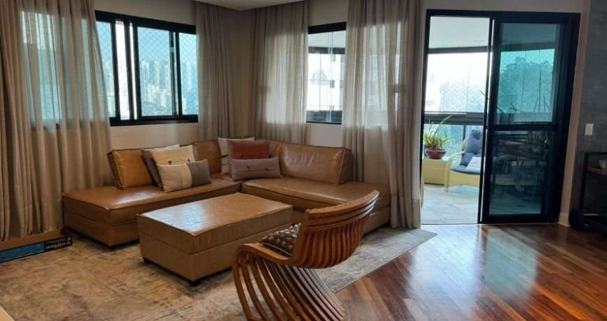 Apartamento de luxo à venda no Paraíso do Morumbi - São Paulo-SP: 4 quartos, 4 suítes, 3 salas, 6 banheiros, 3 vagas, 288m²!