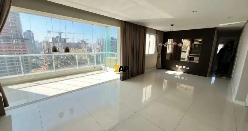 Apartamento para venda no Brooklin, 3 suítes, 4 banheiros, 2 vagas e 116 m²!
