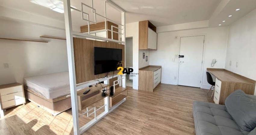 Aluguel de Apartamento na Vila Andrade - São Paulo-SP: 1 Quarto, 1 Banheiro, 1 Vaga de Garagem, 39m² de Área
