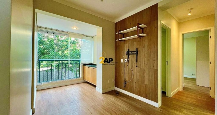 Apartamento à venda ou locação de 49 m², 2 dormitórios, 1 vaga - Vila Andrade