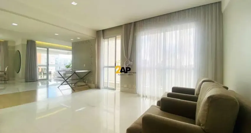 Apartamento a venda no Brooklin, varanda com churrasqueira, 3 suítes, 4 vagas com 234m²