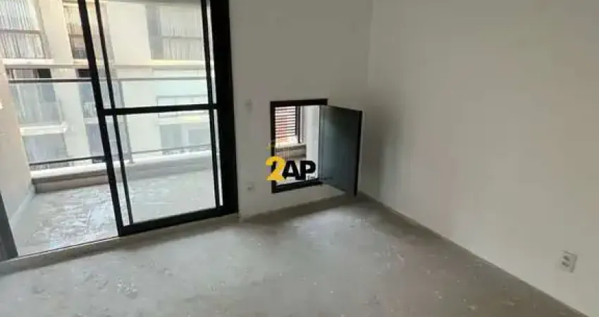 Studio de Luxo em Condomínio Exclusivo em Pinheiros, São Paulo-SP: 1 quarto, 1 suíte, 1 sala, 1 banheiro, 1 vaga, 26m².