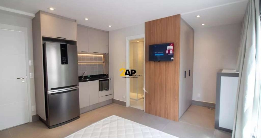 Imperdível apartamento à venda no Brooklin Paulista, São Paulo-SP: 1 quarto, 1 suíte, 1 sala, 1 banheiro, 32m². Venha conferir!