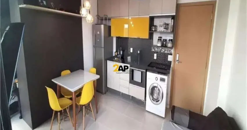 Apartamento à venda em Santo Amaro, São Paulo-SP: 1 quarto, 1 sala, 1 banheiro, 1 vaga de garagem!
