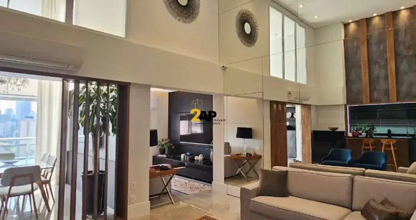 Imperdível apartamento de Luxo à venda na Vila Andrade com 138m² e pé direito duplo