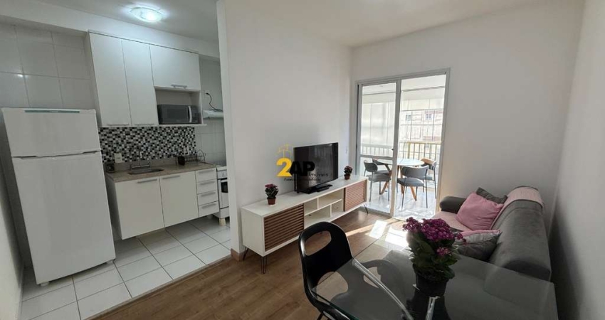 Aluguel Mobiliado para locação no Brooklin, São Paulo-SP: 1 quarto, 1 sala, 1 banheiro e vaga de garagem!