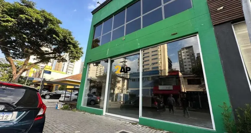 Aluguel de loja comercial em moema, 4 banheiros, 130m² de área