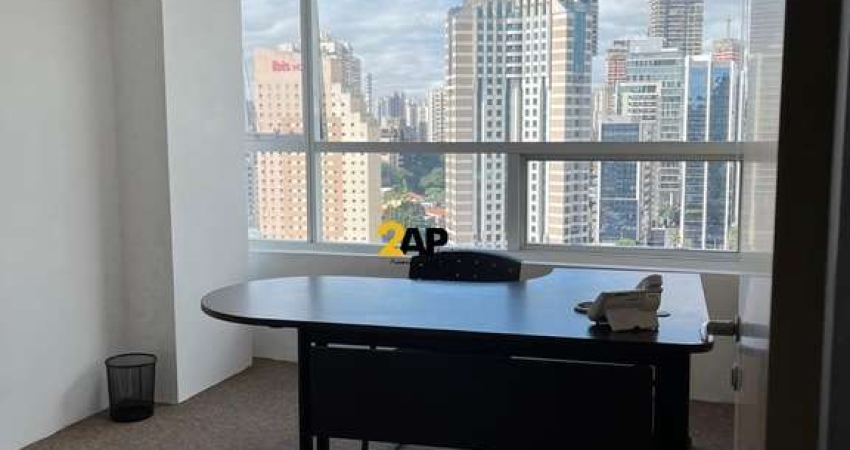 Sala comercial para locação dentro do renomado Morumbi Shopping em São Paulo-SP,  2 salas, 2 banheiros, 42m² de área.