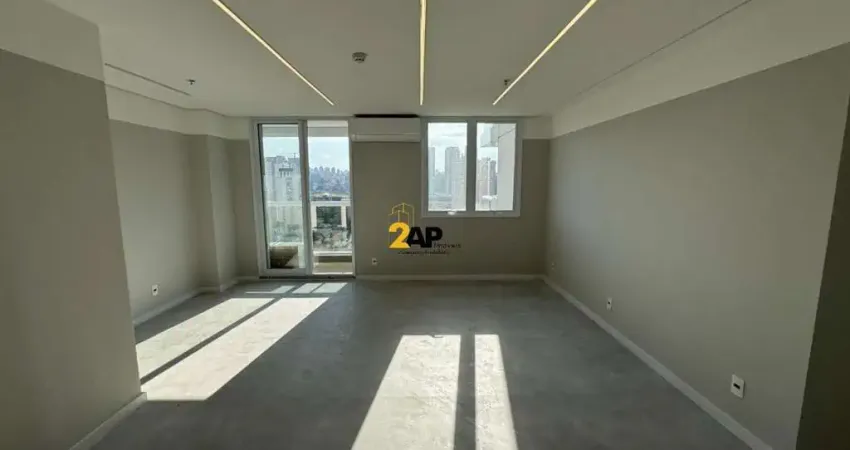 Aluguel de Sala Comercial de 35,41m² com Banheiro e Vaga de Garagem na Chácara Santo Antônio, São Paulo-SP