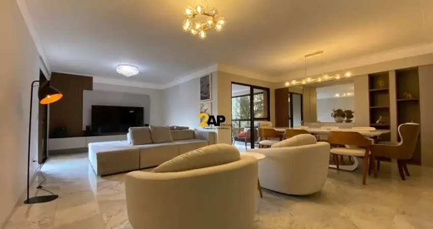 Apartamento para locação na Vila Andrade, São Paulo-SP: 4 quartos, 3 suítes, 5 banheiros, 3 vagas de garagem, 198 m².