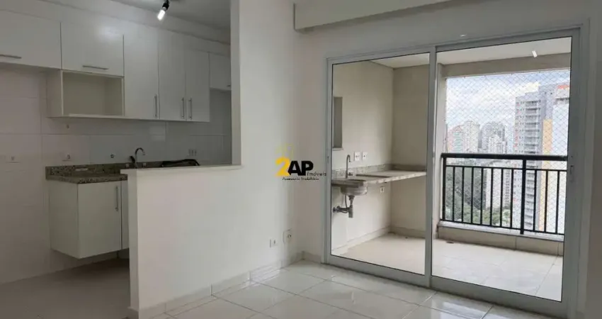 Apartamento para locação na Vila Andrade, São Paulo-SP: 2 quartos, 1 banheiro, 1 vaga de garagem, 54m² de área.