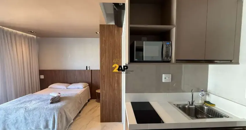 Studio à venda na Vila Olímpia, São Paulo-SP: 1 quarto, 1 suíte, 1 sala, 1 banheiro, 27m² de área.