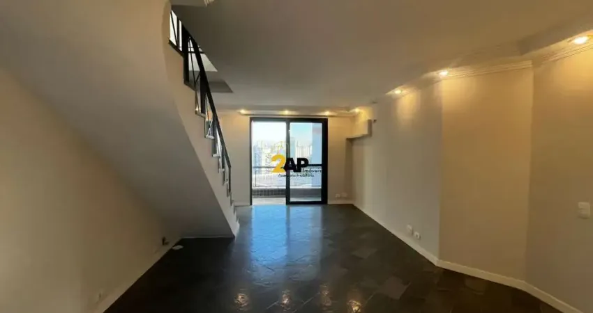 Cobertura Duplex de 181m² à venda ou locação com 3 quartos, 1 suíte e 3 vagas - Vila Andrade.