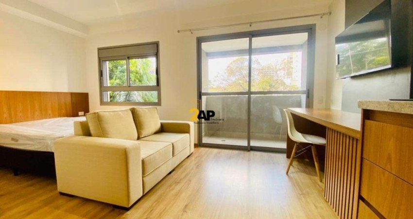 Apartamento Studio a venda e locação em Moema com 31m²