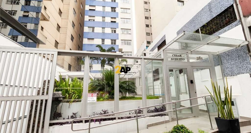 Imperdível oportunidade: Apartamento à venda em São Paulo-SP, Jardim Paulista, 2 quartos, 1 suíte, 1 sala, 2 banheiros, 1 vaga, 90m².