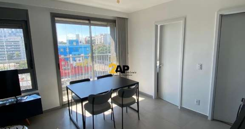 Apartamento à venda em Santo Amaro, São Paulo-SP: 1 quarto, 1 sala, 1 banheiro - 37,00 m² de área!